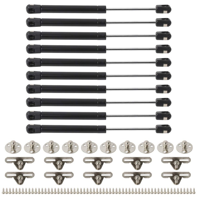NovelBee 10pcs of 100N/22.5lb Gas Springs Strut,Lift Support,Cabinet Door Lid Stay Support - Image 1